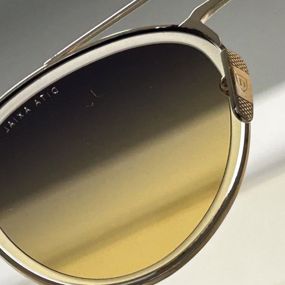 DITA AXIAL DTS502-57-04 GLD-AMB GOLD GRADIENT SUNGLASSES 57-17